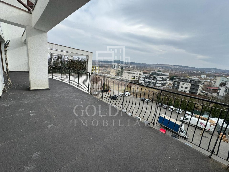 Penthouse, 5 camere, 3 bai, Terasa, 254 mp, bloc nou, Calea Turzii